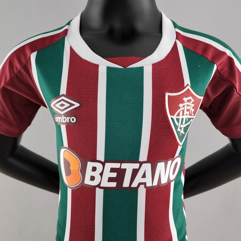 Conjunto Infantil Fluminense 2022/23 - Home - ResPeita Sports 