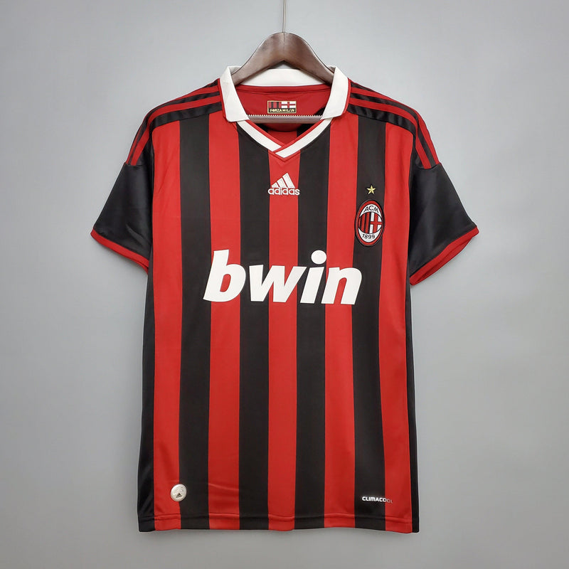 Camisa Retrô AC Milan 2009/10 Home - ResPeita Sports