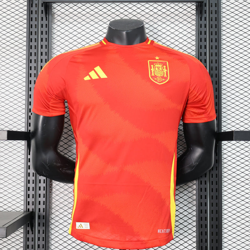 CAMISA VERSÃO PLAYER DA ESPANHA 24/25 VERMELHO