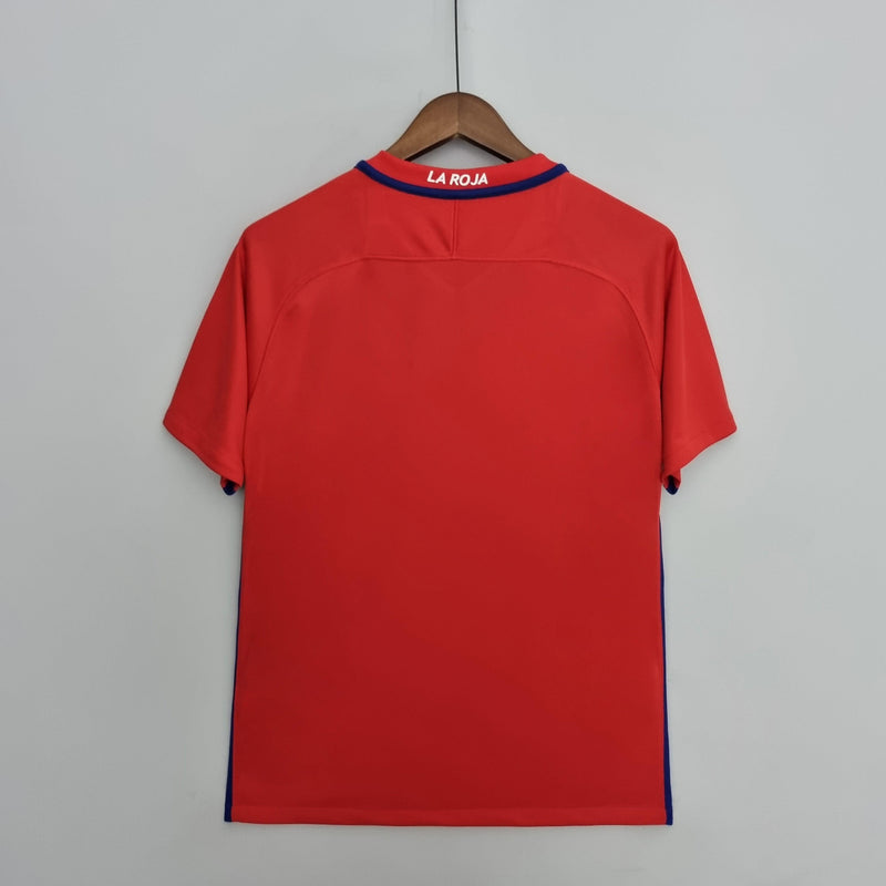 Camisa Retrô Seleção Chile 2016/17 Home - ResPeita Sports