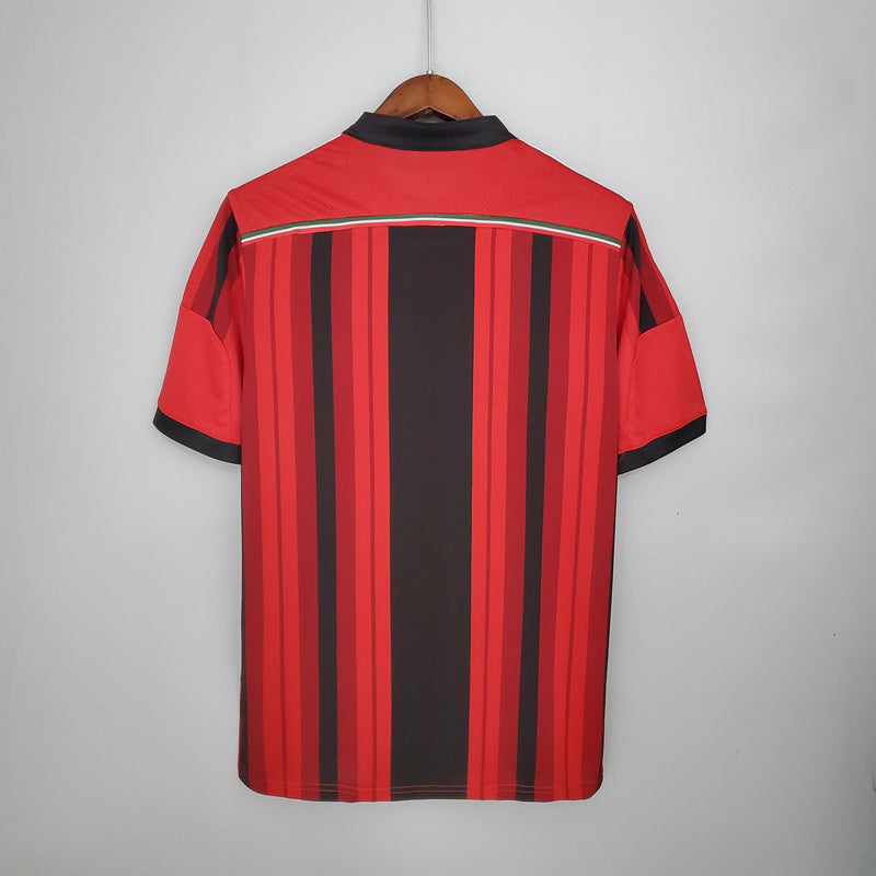 Camisa Retrô AC Milan 2014/15 Home - ResPeita Sports