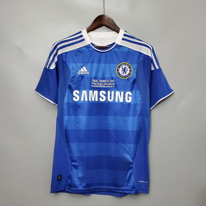 Camisa Retrô Chelsea FC 2012/12 Home Champions League Edition - ResPeita Sports