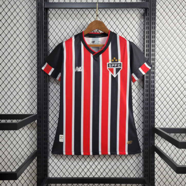 CAMISA FEMININA DO SÃO PAULO 23/24 TRICOLOR