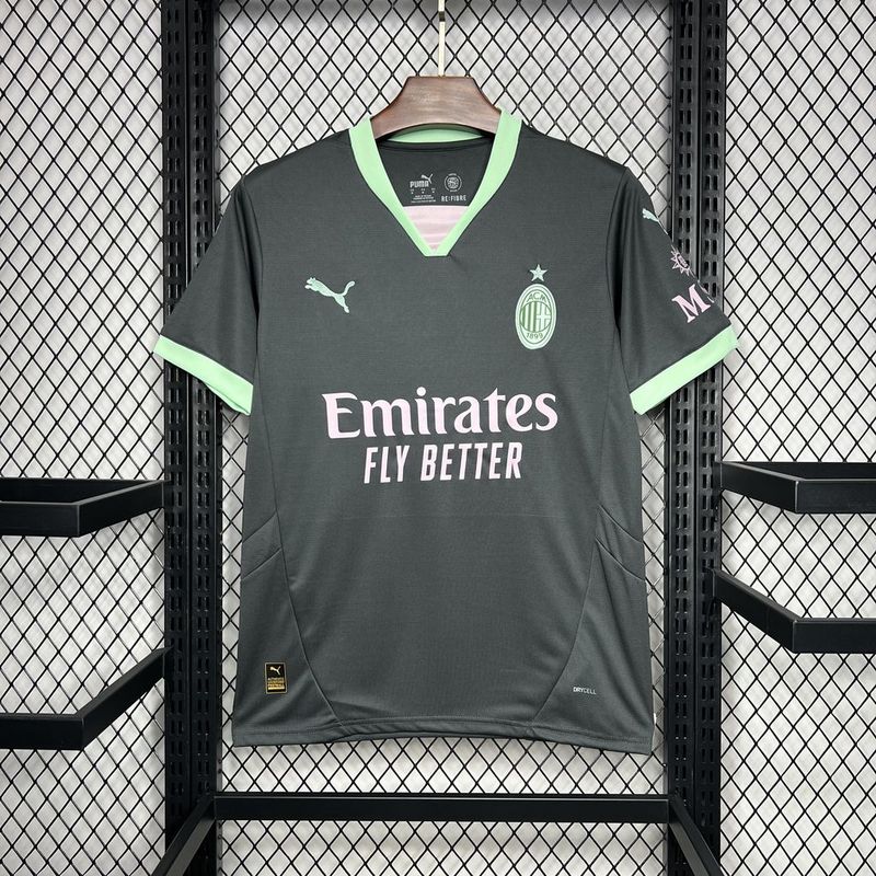 CAMISA DO MILAN 24/25 PRETO