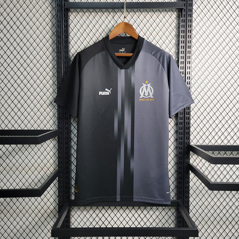 CAMISA DO MARSEILLE 23/24 PRETO TREINO