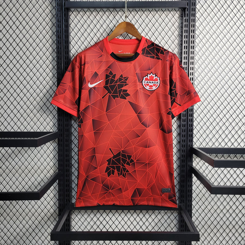 CAMISA DA SELEÇÃO DO CANADA 23/24 VERMELHO