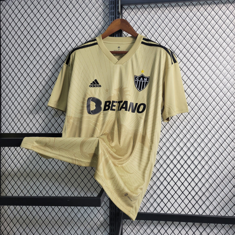 CAMISA DO ATLETICO MINEIRO 22/23 BEGE