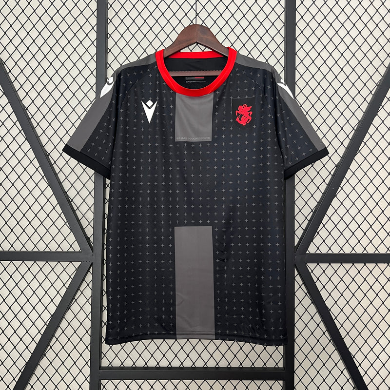 CAMISA DA SELEÇÃO DA GEORGIA 24/25 PRETO