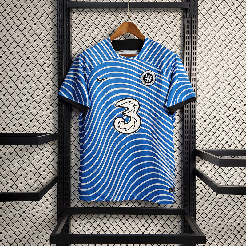 CAMISA DO CHELSEA 23/24 AZUL TREINO