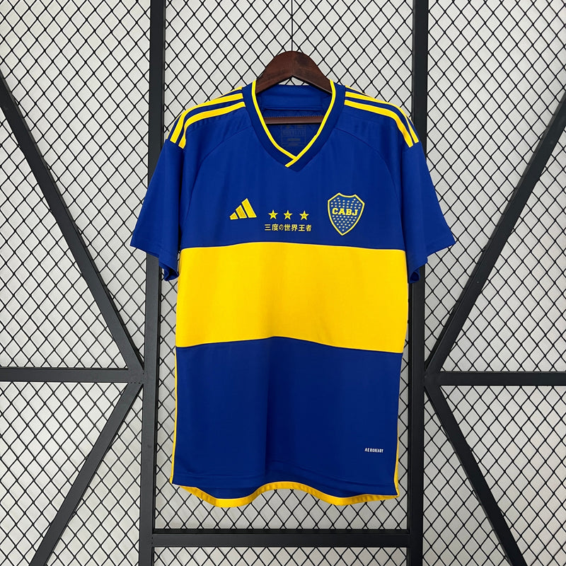 CAMISA DO BOCA JUNIORS 23/24 AZUL E AMARELO