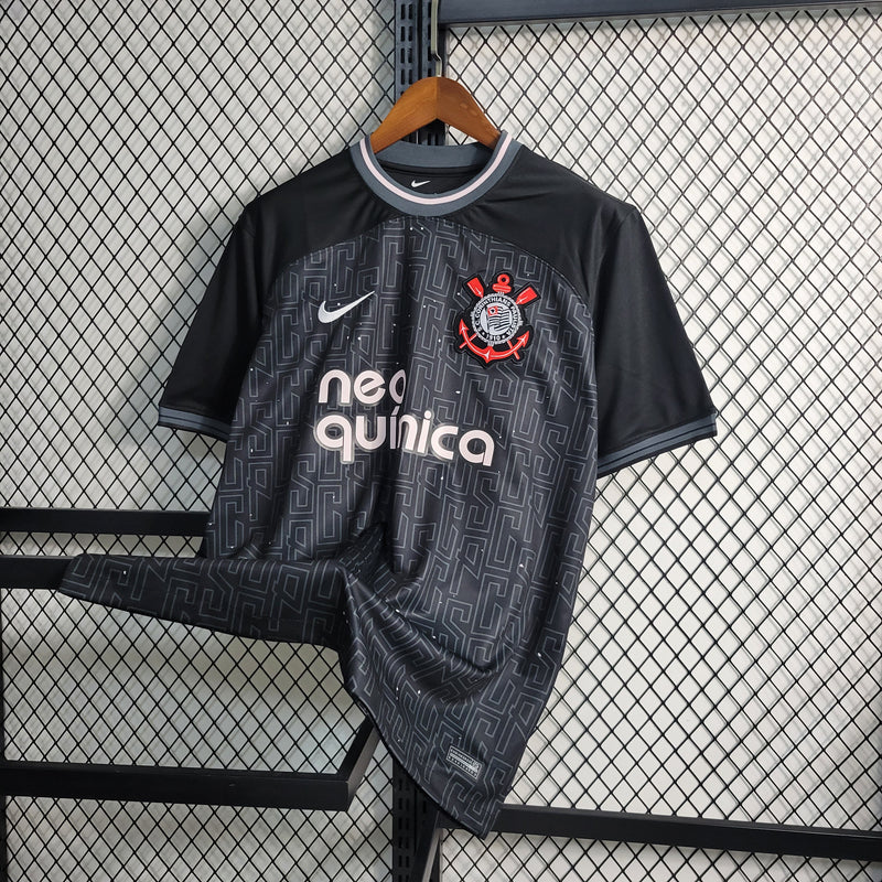 CAMISA DO CORINTHIANS 23/24 PRETO EDIÇÃO ESPECIAL