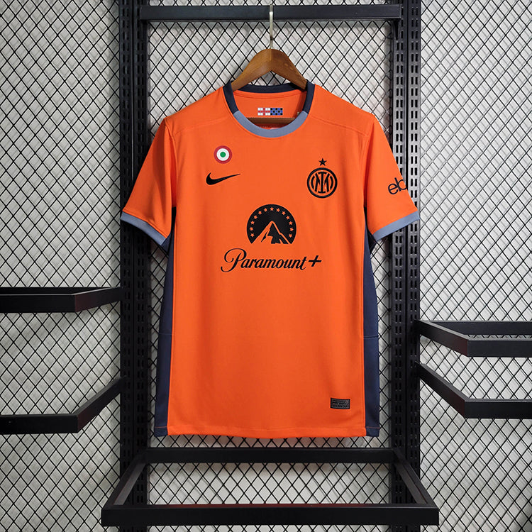 CAMISA DO INTER DE MILAN 23/24 LARANJA