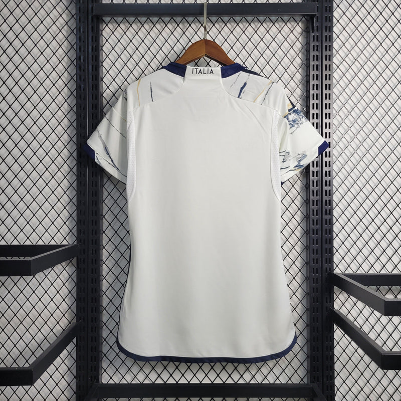 CAMISA FEMININA DA  ITALIA 23/24 BRANCO