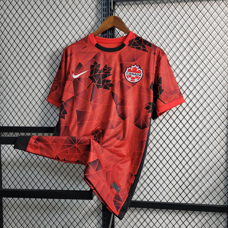 CAMISA DA SELEÇÃO DO CANADA 23/24 VERMELHO